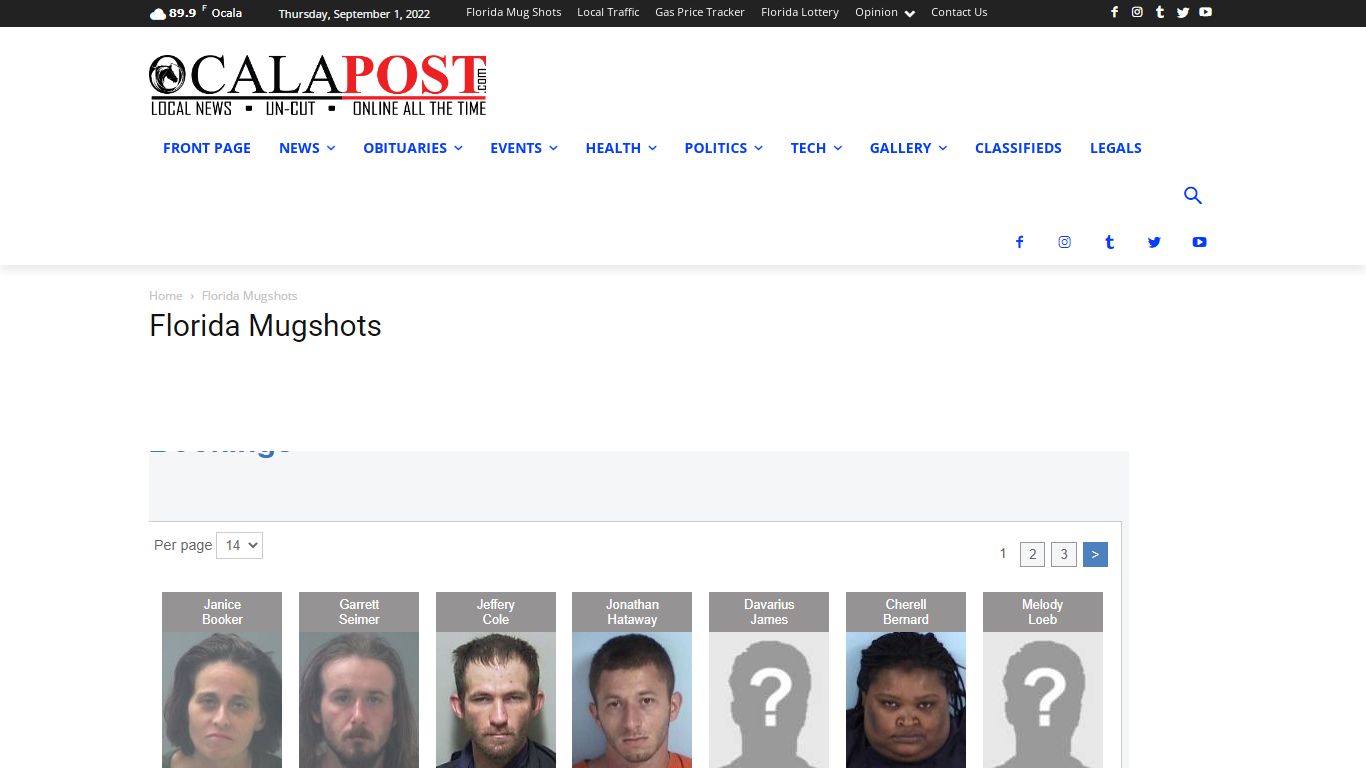 Ocala Post - Florida Mugshots